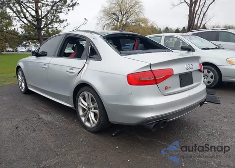 2013 Audi S4 3.0T Premium Plus из США, поврежденный, VIN WAUBGAFL8DA096954